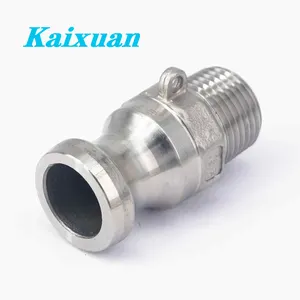 Customized Stainless Steel Flexible Hose Coupler Camlock Type F Male Adapter X Male Quick Connect Coupling quick couplings