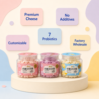 Biscuits croustillants au goût de fromage et de fruits pour enfants - Petit-déjeuner et collation de voyage, sachet de 27 g
