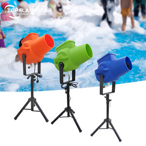 Machine à mousse électrique personnalisable <span class=keywords><strong>2000W</strong></span> pour fêtes en extérieur, parcs, piscines, canon à mousse en fer et plastique pour soirées à la glace sèche - Product Image 1