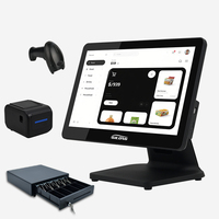 Sistema POS con Pantalla Táctil Todo en Uno Desmontable de 15.6 Pulgadas Compatible con VESA