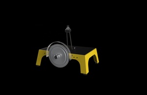 Machine de musculation à résistance par traction, entraînement au volant d'inertie, exercices centrifuges, rameur vertical, surcharge pour la musculation à domicile - Product Image 5