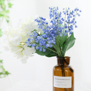 ดอกไม้ประดิษฐ์ยางนิ่มลายดอกไม้แบบใหม่ ทำด้วยมือ รุ่น Convallaria Majalis สำหรับตกแต่งบ้าน วันแม่ วันคริสต์มาส - Product Image 1