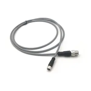 SVLEC Intelligent Industrial Connector M12 A Code To M8 Network Adapter With Customized Cable