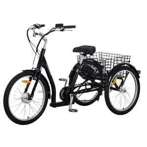 Trimoto Bajaj Motorfietsen Chopper Andere 48V 500W Elektrische Driewielers Tuk Tuk Fiets Trailer Fiets Trailer Bakfiets Frame