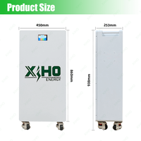 Batterie au lithium XIHO LISHEN EV E, prix usine, 51.2V 12.8V 314AH 150Ah 400Ah, cellules de qualité A pour stockage d'énergie domestique
