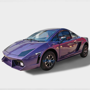 Voiture de sport électrique violette à 4 roues, haute performance, véhicule à énergie nouvelle XCEGO - Product Image 2