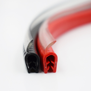 Bande de garniture de porte de voiture en caoutchouc PVC multicolore, bande d'étanchéité universelle en caoutchouc pour bord de porte de voiture, bande d'étanchéité en caoutchouc PVC en forme de U - Product Image 5