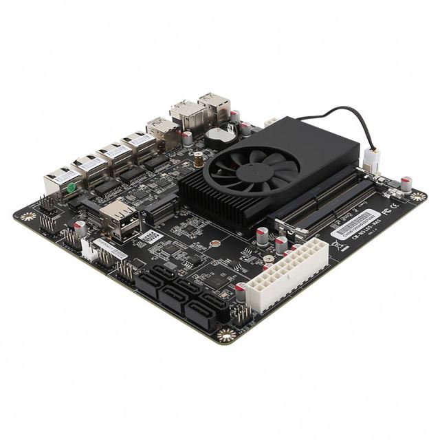 NAS Motherboard N5105/N6005 4x Inte1 I226-V 2.5G Nics Dual M.2 NVMe Six SATA3.0 2*DDR4 Mini ITX 17x17CM Soft Routing HD-MI2.0 DP