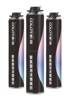 Colle en polystyrène PU mousse de polyuréthane pour l'étanchéité de la construction de l'usine