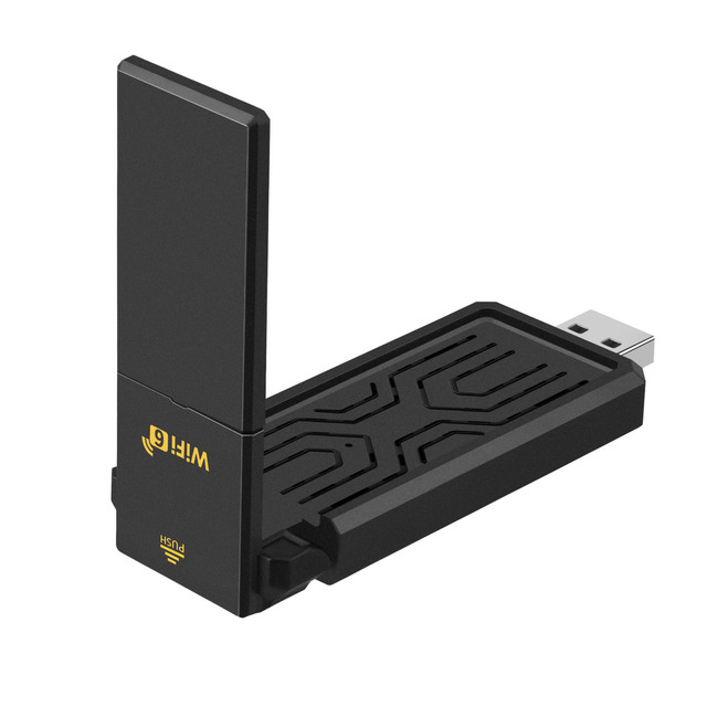 USB 3.0 1800Mbps Dual Band WiFi Dongle WLAN Adapter with Antenna for PC External 2.4/5G Ethernet Interface Stock Product