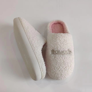 Mule d'hiver légère en polaire Teddy douce et moelleuse pour une <span class=keywords><strong>chaleur</strong></span> intérieure confortable - Product Image 1