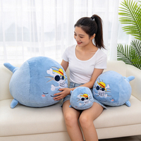 Boneka Paus Anime Grosir Bordir Tengkorak Bajak Laut, Boneka Hewan Isi Dakron, Bantal Sofa, Koleksi Penggemar Anime, Suvenir, Hadiah Grosir