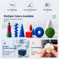 PETG Filament 1,75mm 1KG Spule ±0,02mm Hohe Zähigkeit Kein Verziehen Vakuumverpackt FDM 3D-Drucker Filament Großhandel Direkt ab Werk