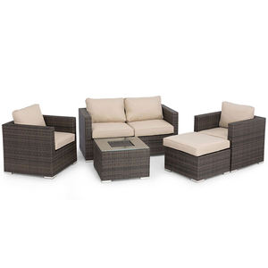 Ensemble <span class=keywords><strong>de</strong></span> canapé en rotin osier extérieur <span class=keywords><strong>prix</strong></span> d'usine avec coussins résistants à l'eau meubles <span class=keywords><strong>de</strong></span> <span class=keywords><strong>jardin</strong></span> en rotin - Product Image 2