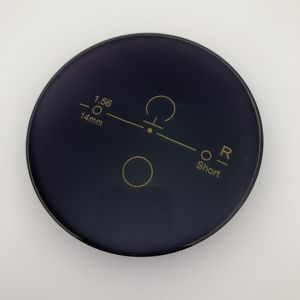 렌즈 제조 업체 1.56 프로그레시브 13 + 3mm 다 초점 포토 크로 믹 그레이 세미 완성 광학 렌즈 공백 HMC 안경 렌즈 - Product Image 3