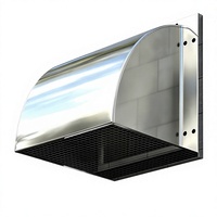 Grille de protection carrée en acier inoxydable 304 double couche, anti-pluie, pour hotte d'évacuation, avec grille anti-nuisibles (rongeurs et oiseaux)