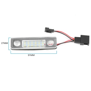 Lampada LED per Targa con Numeri Luminosi per S-<span class=keywords><strong>koda</strong></span> <span class=keywords><strong>Octavia</strong></span> Mk2, Illuminazione Targa a LED - Product Image 3