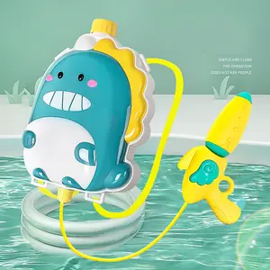 Мультфильм водяной пистолет рюкзак игрушка летний пузырь игрушка пистолет водяной пули водяной распылитель высокого давления пляжный распылитель игрушка