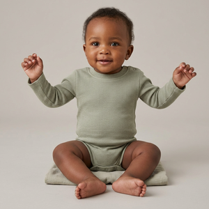 Fabricante de ropa infantil con estándares de calidad europeos en India. Ropa popular para bebés recién nacidos 100% algodón. Mamelucos de algodón orgánico. - Product Image 1