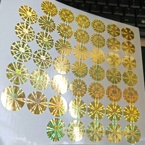 2025 Chất lượng cao tùy chỉnh thiết kế thạch cao hiển nhiên làm mất hiệu lực 3D ba chiều Sticker an ninh con dấu nhãn - Product Image 3