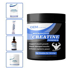 Fábrica de Creatina Monohidrato en Polvo OEM ODM, Soluciones de Empaque Personalizadas, Diseño de Etiquetas, Soporte de Marca - Product Image 1