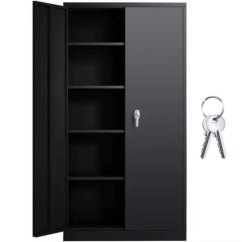 Steel Cupboard with Lock and 5