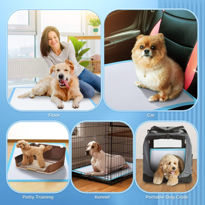 Almohadillas para orinar para cachorros y mascotas de primera calidad, desechables, impermeables, antideslizantes, de secado rápido, hechas de plástico, sin muestra disponible - Product Image 6
