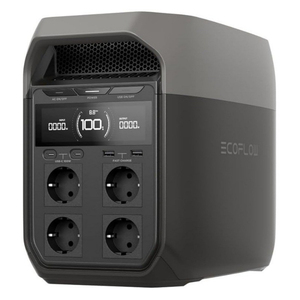 แบตเตอรี่สำรองพลังงานสำหรับใช้งานกลางแจ้ง EU Ecoflow DELTA 3 ชาร์จเร็ว  แหล่งจ่ายไฟฉุกเฉิน 1024Wh 1500W LiFePO4 สถานีพลังงานแบบพกพาสำหรับใช้งานกลางแจ้ง - Product Image 1