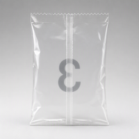 Sacs en plastique réutilisables et refermables pour l'emballage de vêtements / chaussures / livres