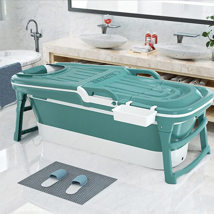 Bañeras plegables portátiles para adultos, de plástico, de 2021 CM, precio bajo y de alta calidad, versión de lujo, 143