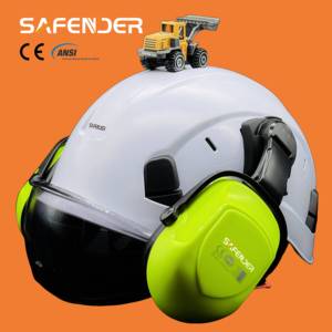 ABS 건설 작업 안전 헬멧 고글 보호 하드 모자 실내 야외 구조 등산 인증 En397 - Product Image 4