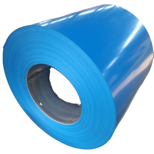 Bobina de acero bảng trắng colour tráng cuộn mã 9016 prepainted thép mạ kẽm 0.4mm ppgl màu tráng thép ppgi cuộn dây - Product Image 1