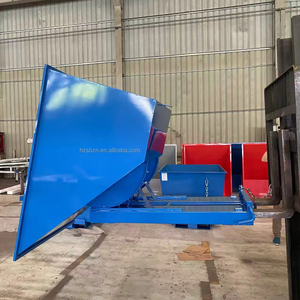 High Quality Forklift Attachment Material <strong>Handling</strong> Equipment Tipping Bins - Product Image 1