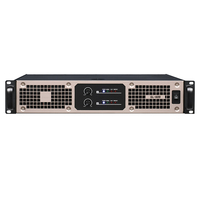 Amplificateur de puissance professionnel GL-600 2U 2 canaux 2x600W-1300W à montage en rack classe D pour système de sonorisation de scène, DJ, KTV