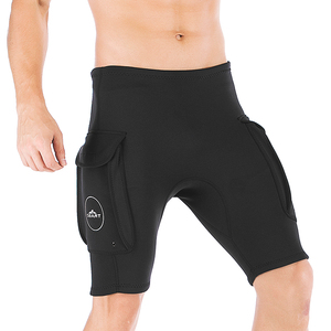 Pantalones de buceo de neopreno para hombre con bolsillos laterales dobles Pantalones de neopreno largos y cortos - Product Image 5