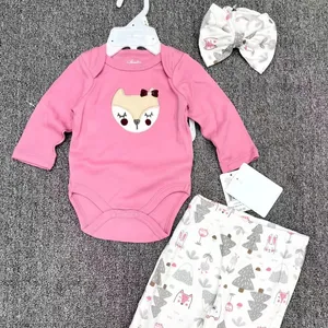 男の子紳士スーツ衣装3ピース服セット0〜3ヶ月ロンパースとショーツセット