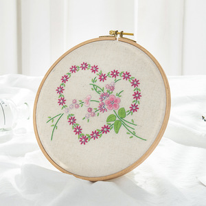 Handmade Flower Pattern thêu DIY Kit Chất liệu vải gói người mới bắt đầu để làm cho <span class=keywords><strong>Cross</strong></span> <span class=keywords><strong>Stitch</strong></span> - Product Image 3
