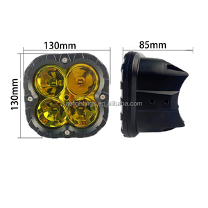 Aurora 5 אינץ סופר בהיר 80w הוביל עבודה לבן אור צהוב אור נהיגה זרקור למכוניות suv offroad atv utv 4x4 - Product Image 3