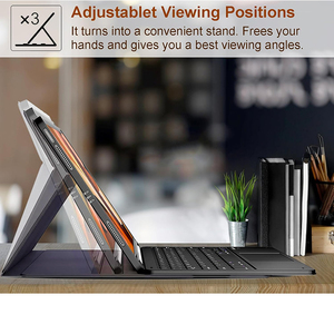 Touchpad-Tastaturhülle für Xiaomi Redmi Pad 2 Pro 12,1 Zoll 2025 Regenbogen-Hintergrundbeleuchtung Abnehmbare Trackpad-Abdeckung mit Stifthalter - Product Image 5