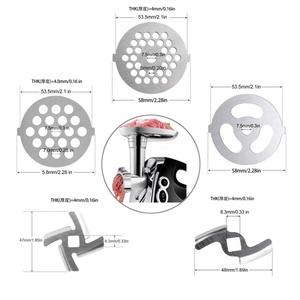 Stainless Steel <b>Meat</b> <b>Grinder</b> Cross-Shaped Blade for <b>Meat</b> Mincer - Product Image 3