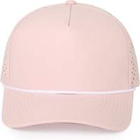 Gorra de Béisbol Deportiva de 5 Paneles, Impermeable, con Logotipo Personalizado del Fabricante, Perforada con Corte Láser