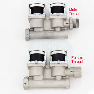 Electrovanne DC24V ZD-08 pour four à gaz, alimentation électrique, fabriquée en verre, plastique et aluminium, pour usage domestique et extérieur - Product Image 2