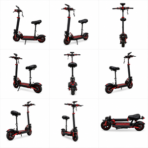 สกู๊ตเตอร์พกพาขนาดเล็ก EU มอเตอร์ 500W ระยะทาง 40-60 กม. เสียงเบา จอแสดงผลอัจฉริยะ ดีไซน์พับเก็บได้ประหยัดพื้นที่สำหรับบ้าน รับน้ำหนักได้ 100 กก. - Product Image 4