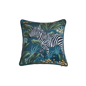 Tùy chỉnh thiết kế in nhung đệm bao gồm nhỏ hoặc lớn động vật in gối trường hợp đường ống/ - Product Image 4