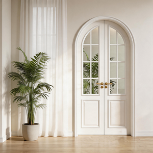 Porta Interna Moderna in Melamina con Finitura Italiana e Design Anti-Deformazione per Casa, Villa, Hotel, Appartamento, Camera da Letto, Ingresso - Product Image 2