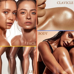 ปากกาเน้นข้อความบลัชออนลิปกลอสแบบกำหนดเองแต่งหน้าพร้อมโลโก้ฟองน้ำสีชมพู - Product Image 6