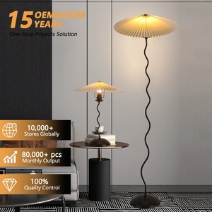 Lampada da Terra di Design <span class=keywords><strong>per</strong></span> Soggiorno, Camera da Letto, Arredamento Vintage Danese, Lampada LED a Ombrello <span class=keywords><strong>per</strong></span> Caffè - Product Image 1
