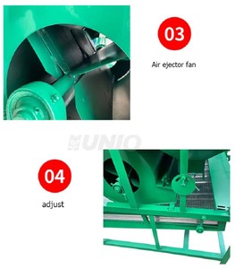 เครื่องคัดแยกและทำความสะอาดเมล็ดพืชอเนกประสงค์สำหรับข้าวโพดและข้าวสารในฟาร์มในแซมเบีย - Product Image 5