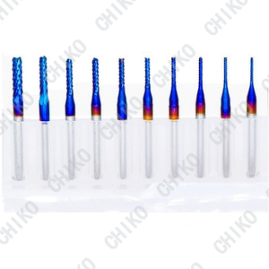 Công cụ khắc Ngô <span class=keywords><strong>CNC</strong></span> <span class=keywords><strong>Router</strong></span> bit cho <span class=keywords><strong>PCB</strong></span> vonfram thép Ngô phay cắt bảng mạch khoan 3.175mm Shank - Product Image 2