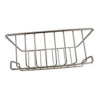 Support de rangement d'évier en acier inoxydable sans poinçonnage qui peut être fixé sur le robinet, chiffon domestique, éponge, brosse, égouttoir